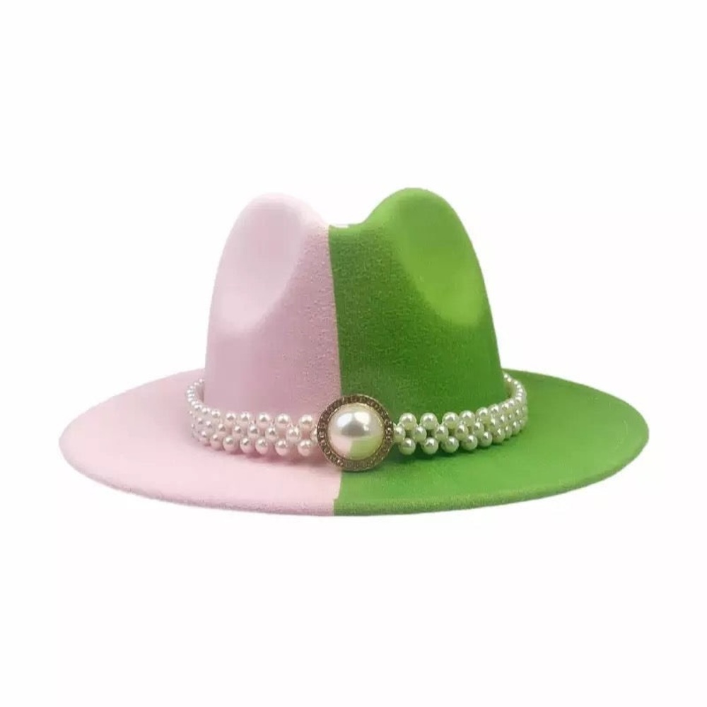 Two Tone Fedora (multiple colors aval)